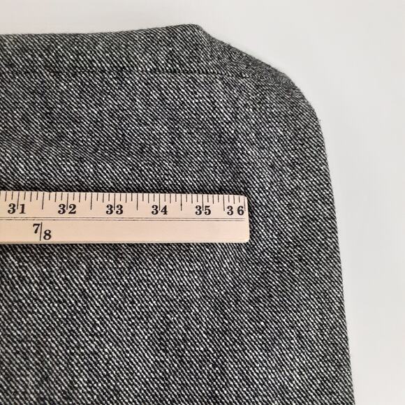 Vintage 60s Milly of New York Shift Dress Wool Silk Tweed Mini Sheath Belted - Picture 14 of 14